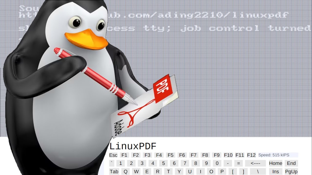 Exploring LinuxPDF: Running Linux in a PDF File