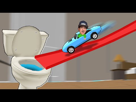 PILOTEI UM CARRINHO EM MINIATURA E CAÍ NA PRIVADA GIGANTE!!