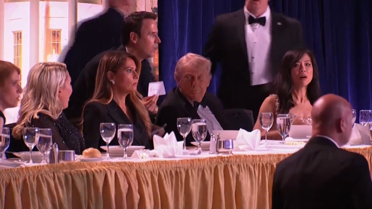 Trump & Melania Evacuated from Correspondents’ Dinner 🏛️