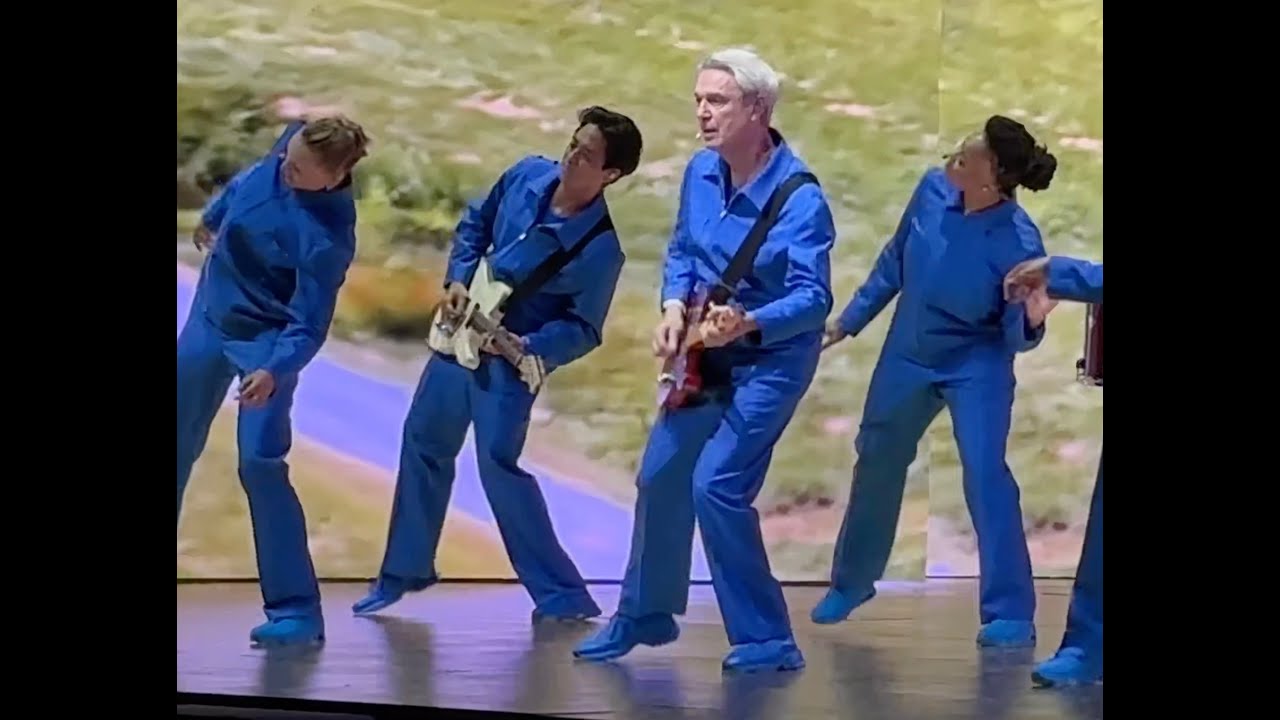 New DAVID BYRNE Live! "AND SHE WAS": Awesome Talking Heads track! Oct. 2025