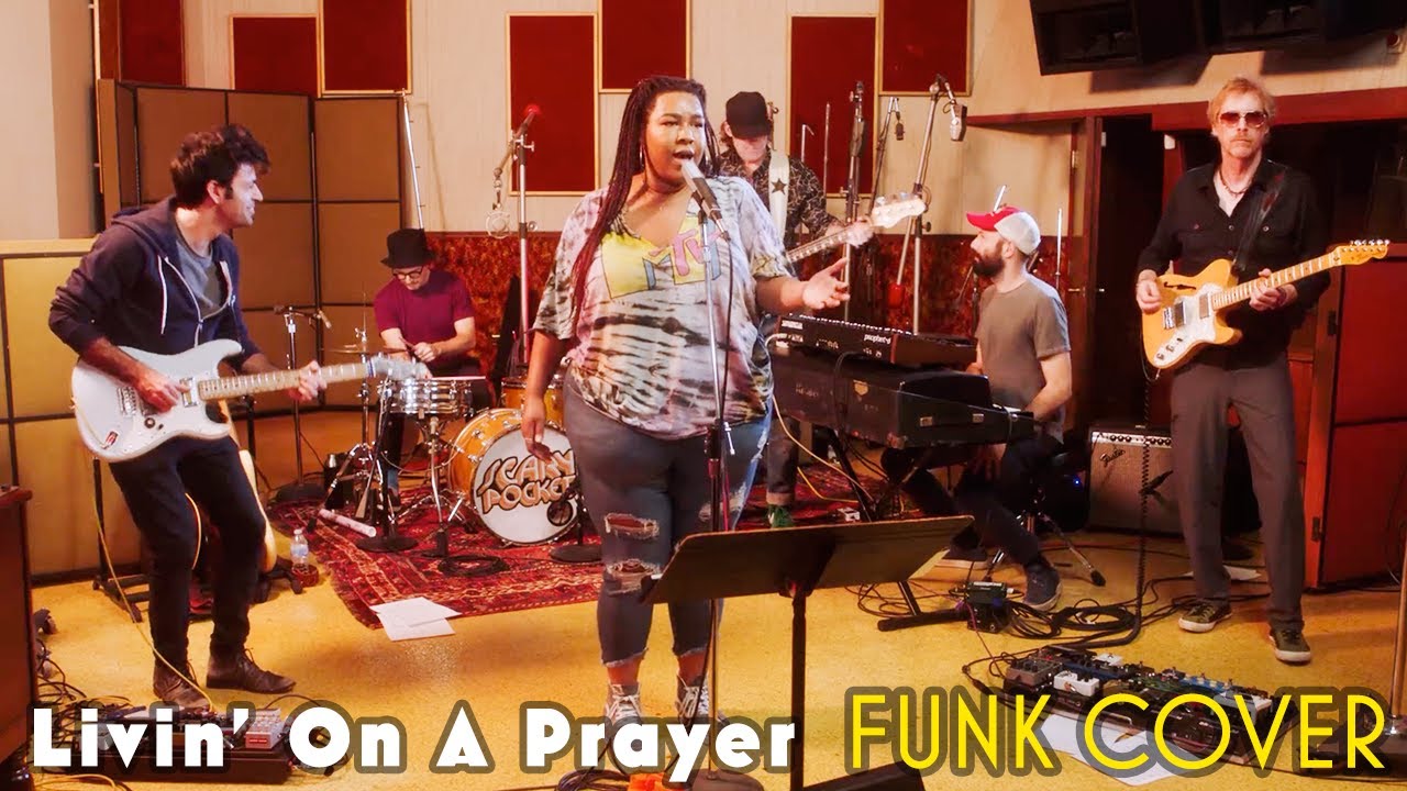 Livin' on a Prayer Funk Cover ft. Astyn Turr 🎸