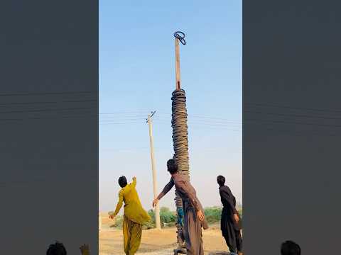 The Longest Tyre Toss Ever! #shorts #trending #shortsviral
