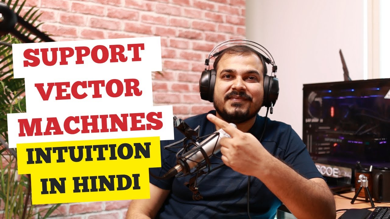 Support Vector Machine Classifier Indepth Intution In Hindi| Krish Naik