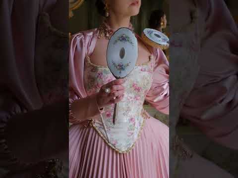 🎀 The retro floral corset exudes ancient romance 💅🏻Twin Beauties Corset #healing #corset