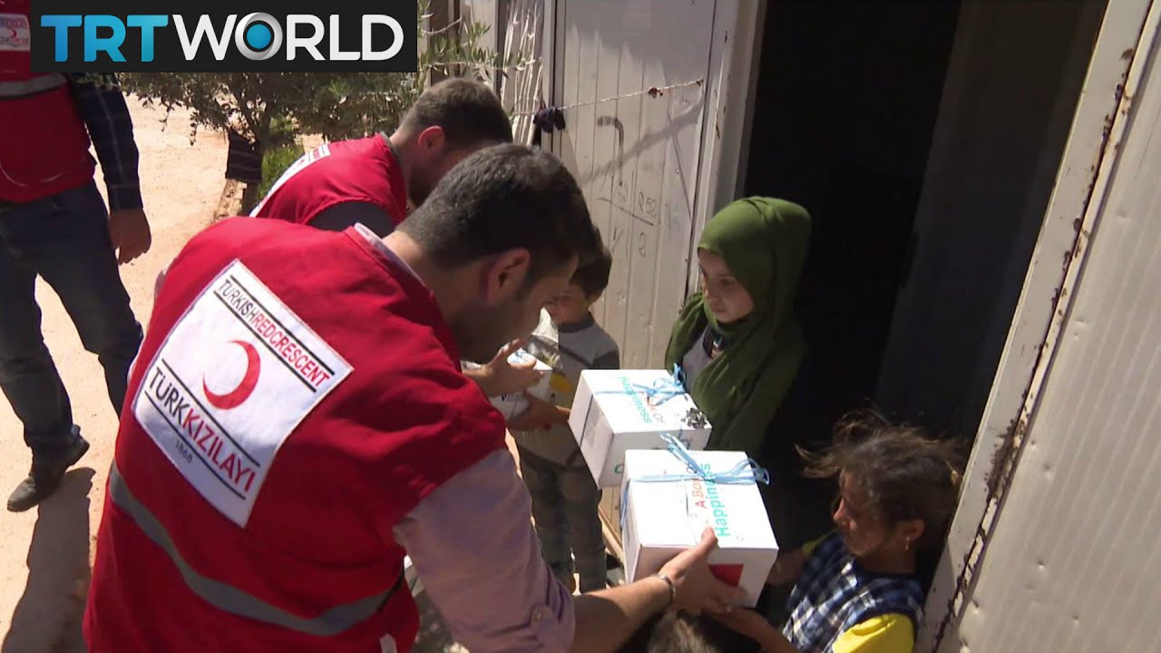 Ramadan 2017: TRT World Brings Eid Gifts to Syria 🎁