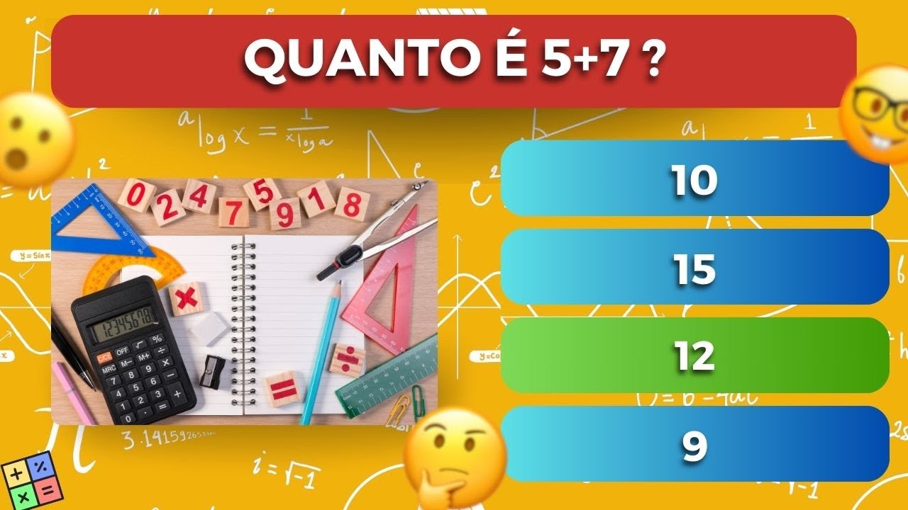 Desafie seu Cálculo! Quiz de Soma e Subtração 🧮
