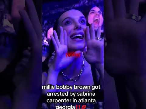 Sabrina Carpenter & MILLIE BOBBY BROWN... 😭