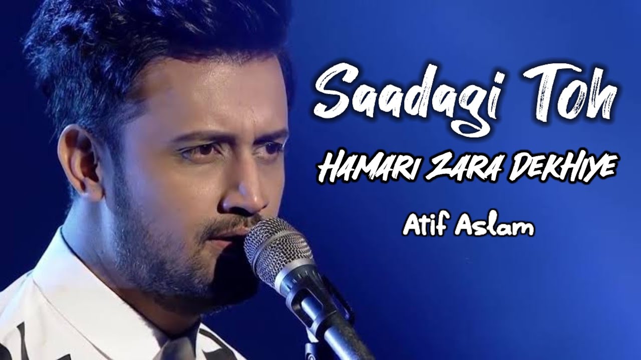 Saadagi Toh Hamari Zara Dekhiye | Atif Aslam AI Cover 🎶