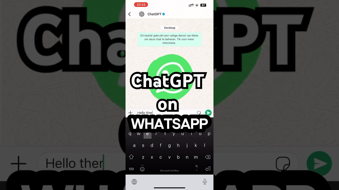 Get ChatGPT on WhatsApp: Official Method ๐