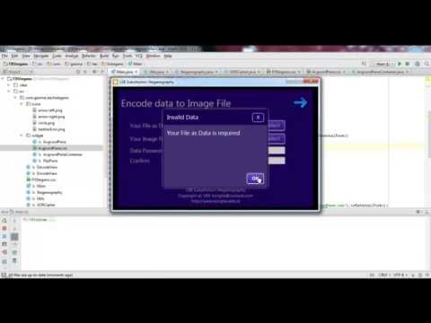 LSB Steganography with JavaFX