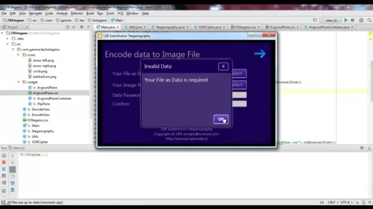 Learn LSB Steganography with JavaFX — Easy & Visual Guide 🖥️