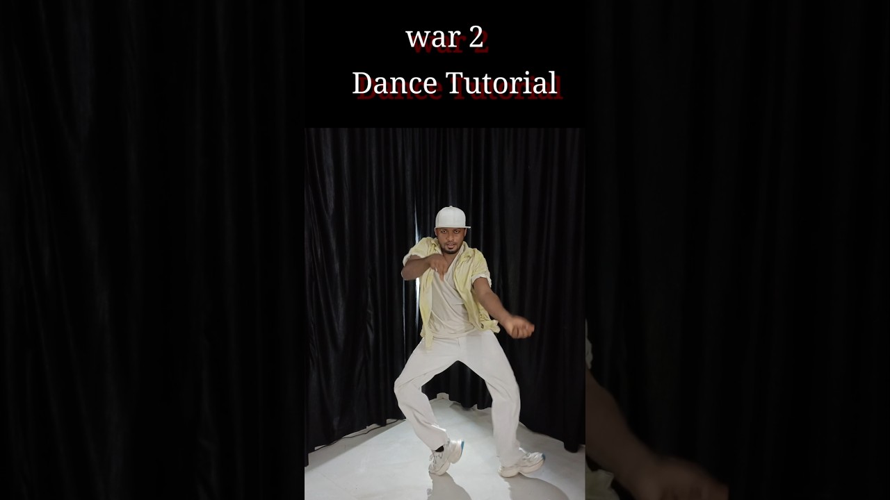 🔥 Hrithik Roshan’s Epic Dance Moves from War 2 – Easy Tutorial!