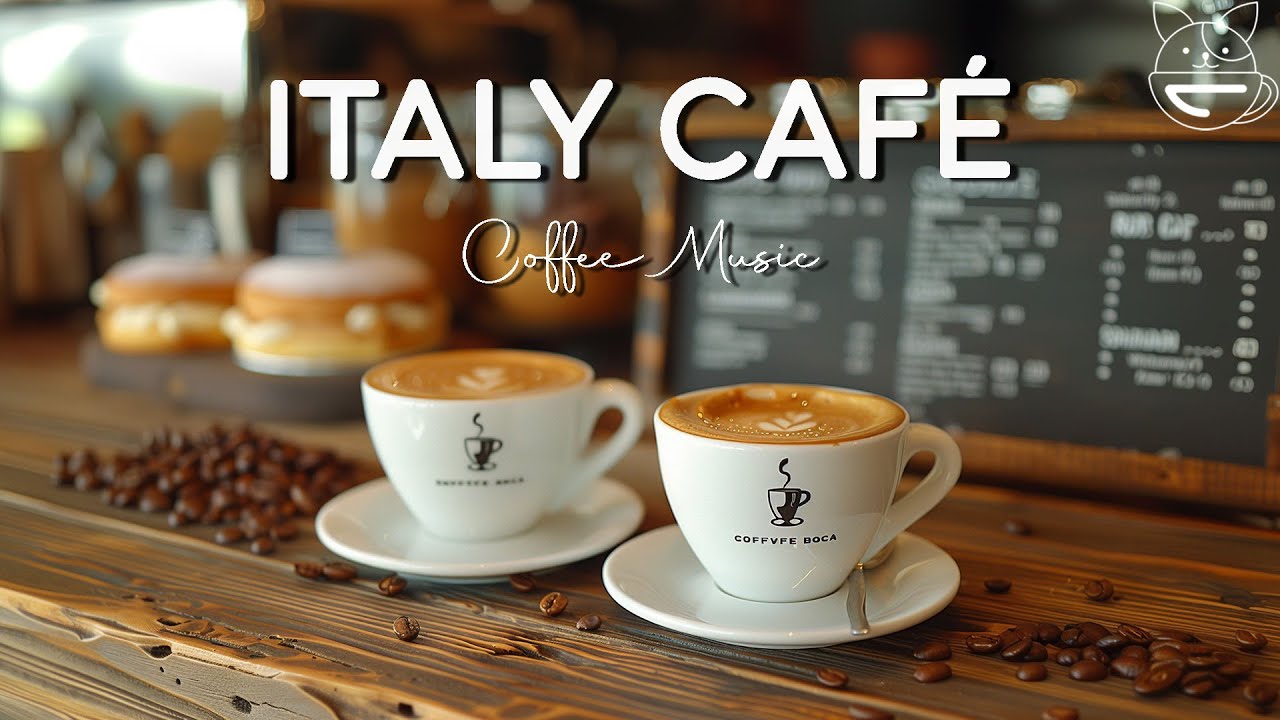 Italy Café Jazz & Bossa Nova Piano ☕ Relaxing Music for Work & Study