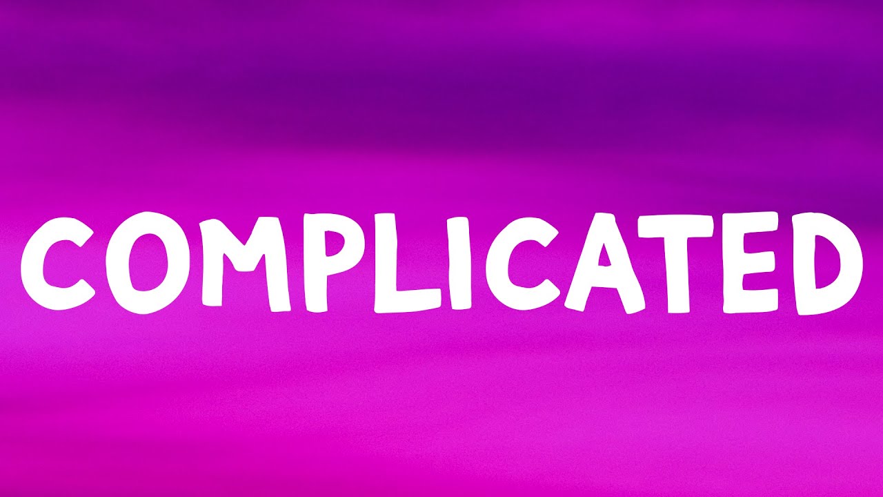 Avril Lavigne - Complicated 🎶 | Full Lyrics & Lyric Video