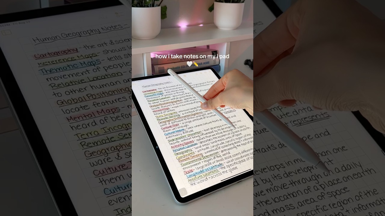 Effective Methods for Taking Notes on Your iPad