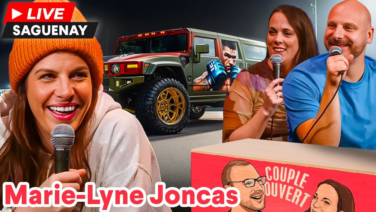 Couple Ouvert - Marie Lyne Joncas en spectacle live au Saguenay