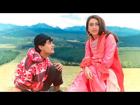Kitna Pyara Tujhe Rab Ne Banaya | Aamir Khan | Alka Yagnik | Udit Narayan | Raja Hindustani