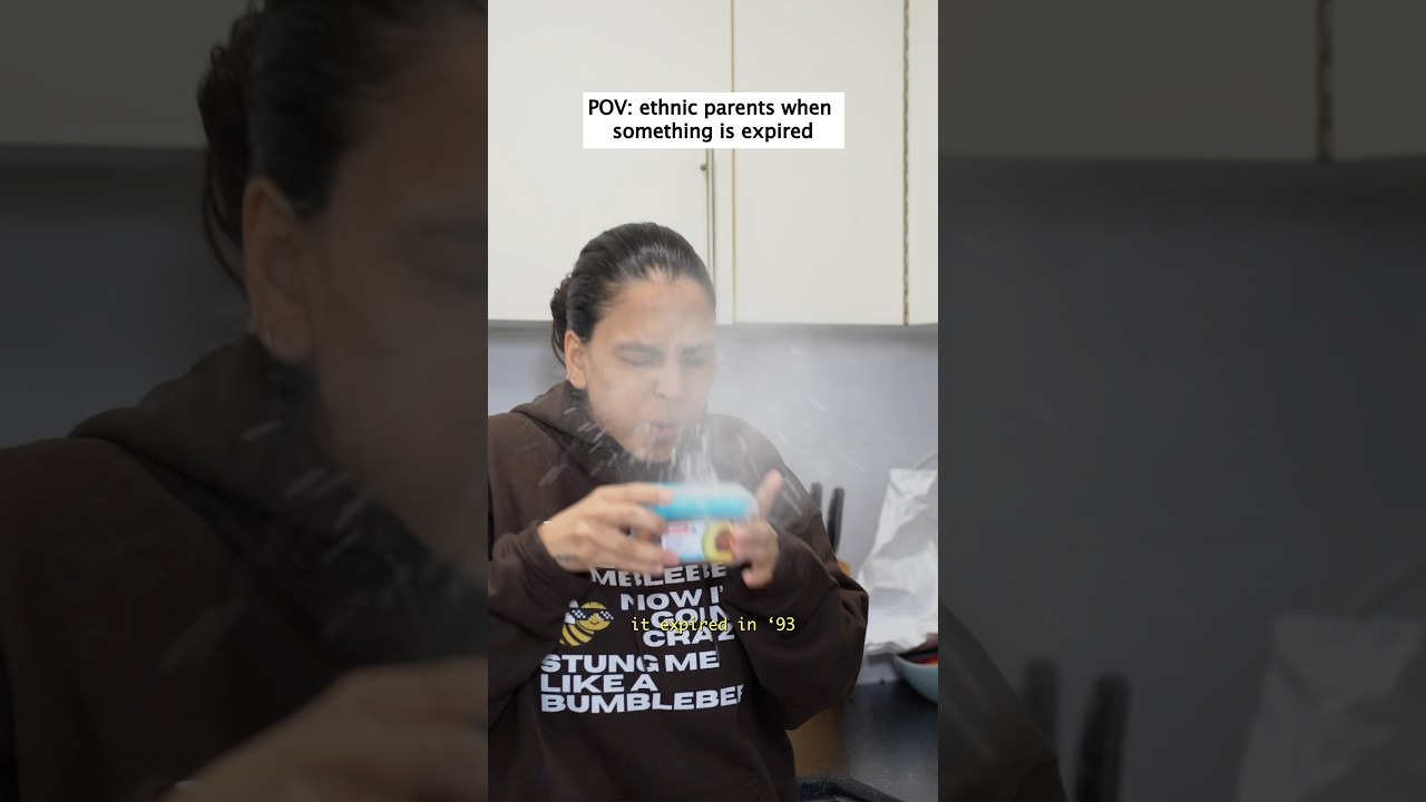 EXPIRY DATES DONT exist in my house 😂 #comedy #ethnicparents #funny
