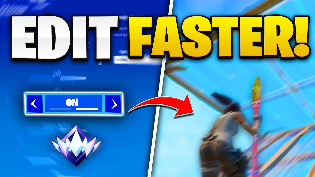 5 Top 5 Tips to Edit Faster in Fortnite on Console & PC 🚀
