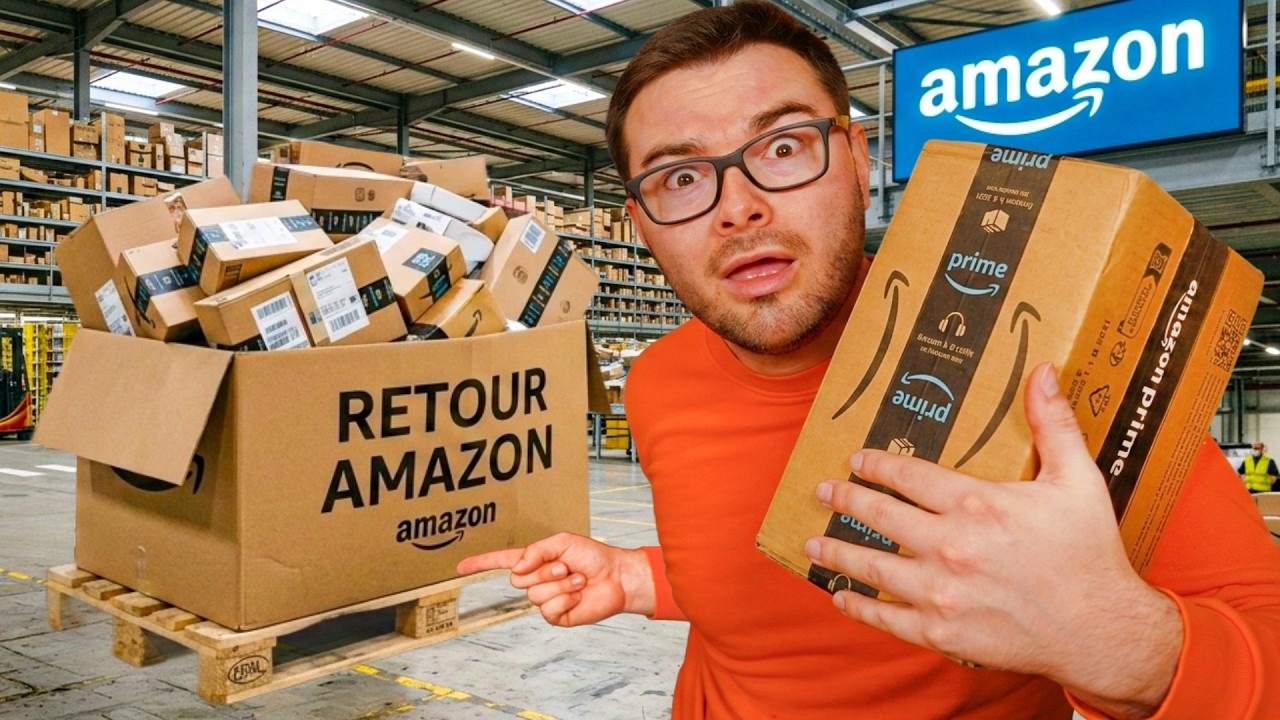 Découverte d’un colis Amazon retour de 20 kg 📦