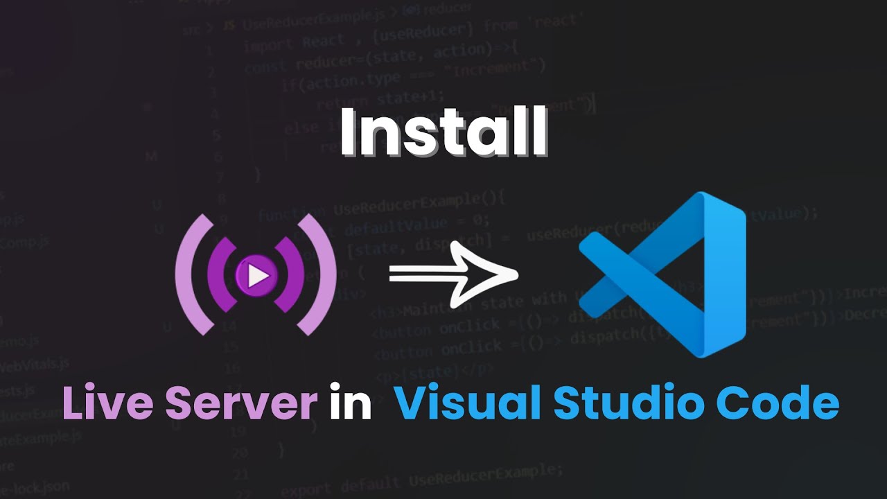 Install Live Server in Visual Studio Code π