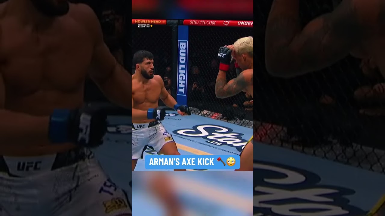 Arman's Impressive Axe Kick at UFC 311