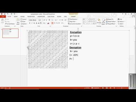 polyAlphabetic or Vigenere cipher |urdu hindi | polyalphabetic cipher lecture in urdu | Vigenere |21