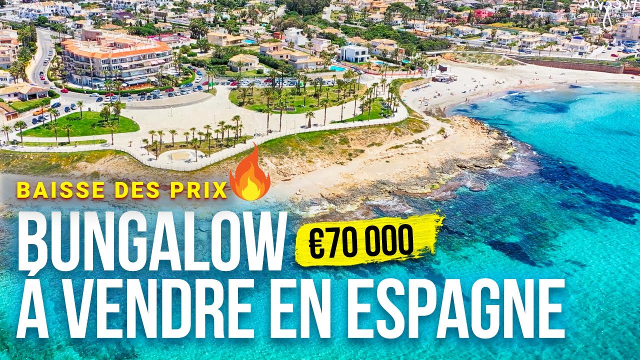 Bungalow à Orihuela Costa, Espagne – 70 000 € 🏡