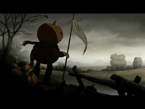 Relaxing over the garden wall music with background rain