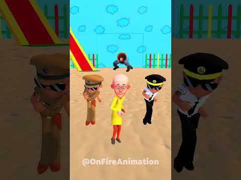 Motu Patlu Hit a Street light with Little Singham Familly in OHIO #ytshorts #viral