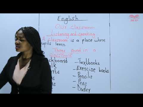 English Activities Grade 3 - Our Classrom - Listening and Speaking