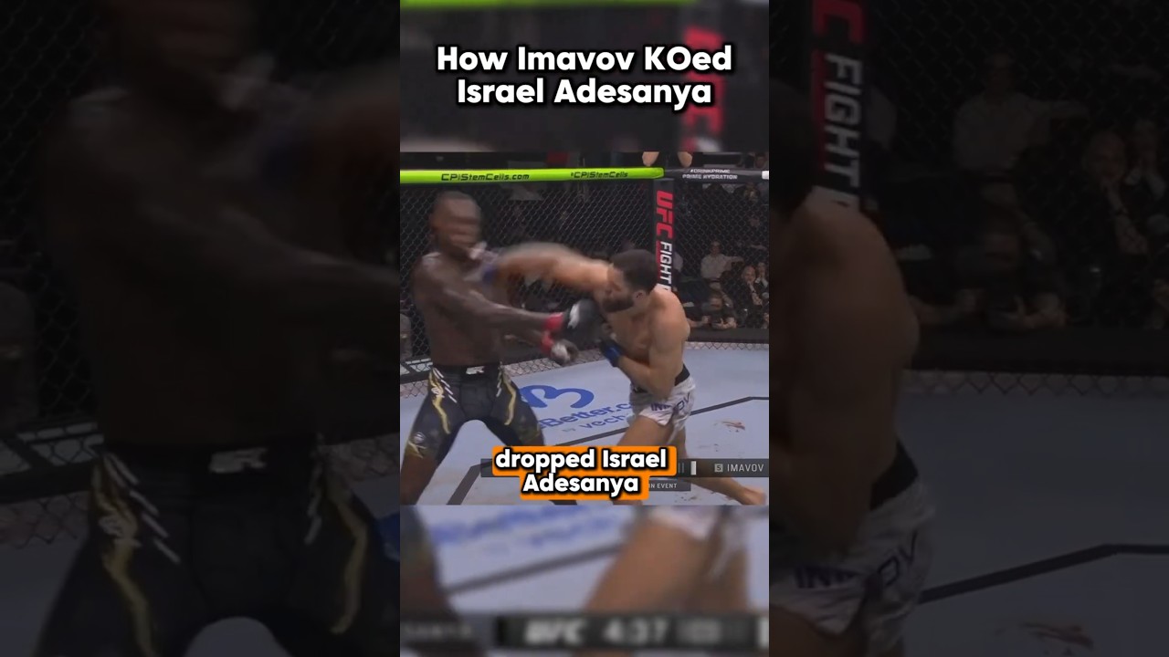Imavov's Early KO of Israel Adesanya 🥊