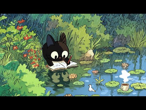 Less talk.... more action. / Lo-fi for study, work ( with Rain sounds)