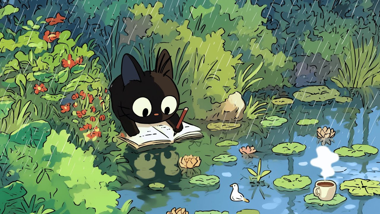 Relaxing Lo-Fi Rain Sounds for Focus & Study 🌧️