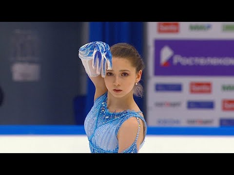 Камила Валиева. Короткая программа. Финал Кубка России по фигурному катанию 2021 года (Мегаспорт).