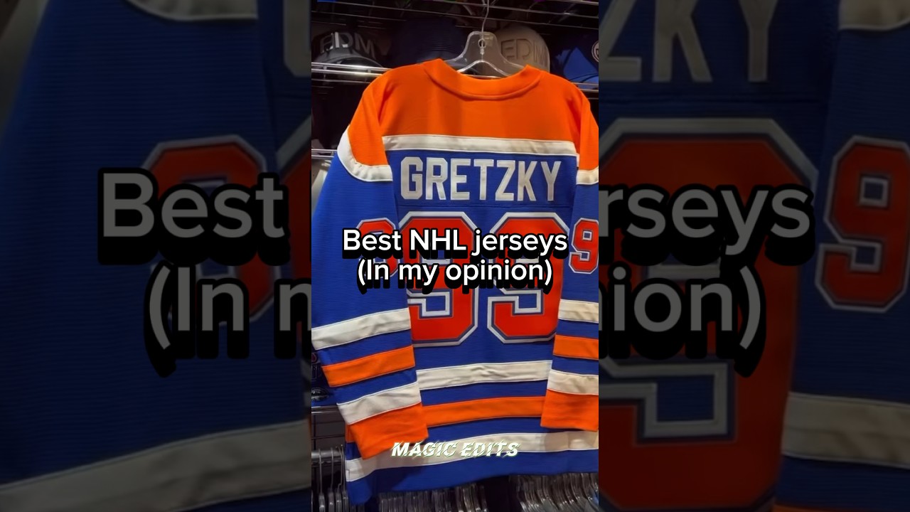 Top NHL Jerseys in My Opinion 🏒