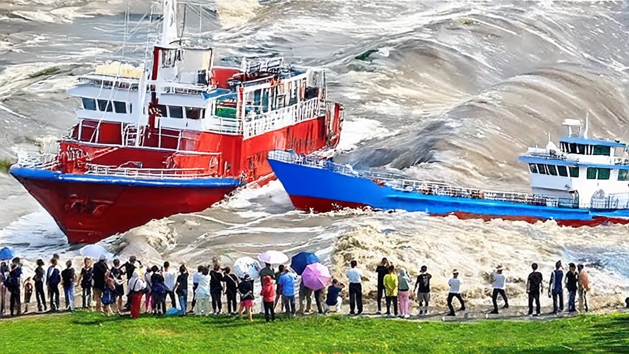 Biggest Ship Collisions and Mistakes Caught On Camera !