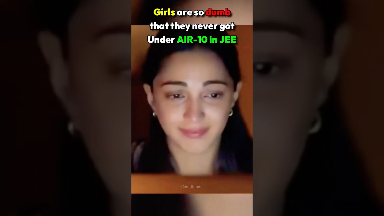 Girls Can Be JEE Toppers! 💪 | IIT Bombay Motivation