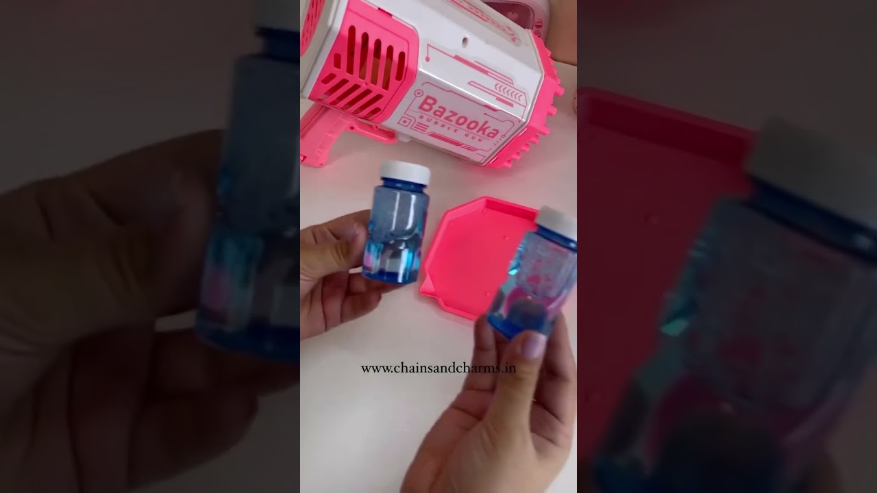 Unleash Fun with the Bazooka Bubble Gun – 69 Holes for Endless Bubbles! 🫧