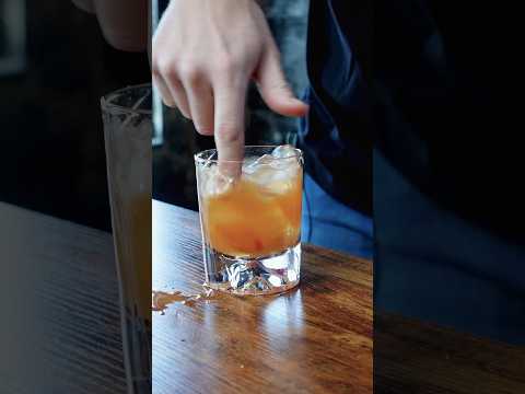 Wisconsin has left the chat #oldfashioned #cocktail #bartender