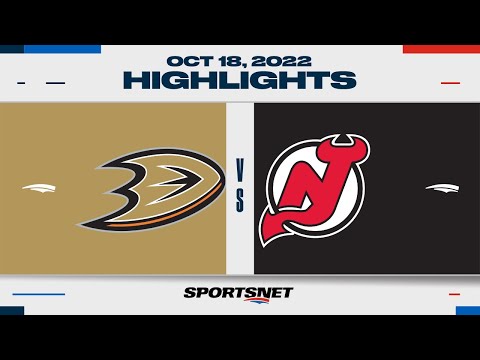 NHL Highlights | Ducks vs. Devils - October 18, 2022