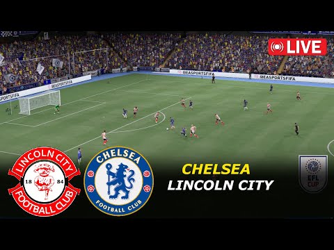 🔴Live : Chelsea vs Lincoln City | EFL Carabao Cup 2025/26 / eFootball PES 21 Simulation