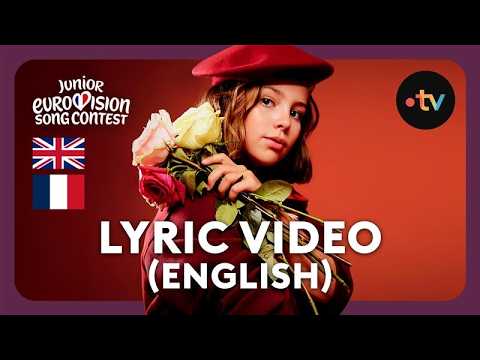 🏆 Gagnante Eurovision Junior ! Lou Deleuze - Ce monde (Lyric Video - English) | 🇫🇷 France |