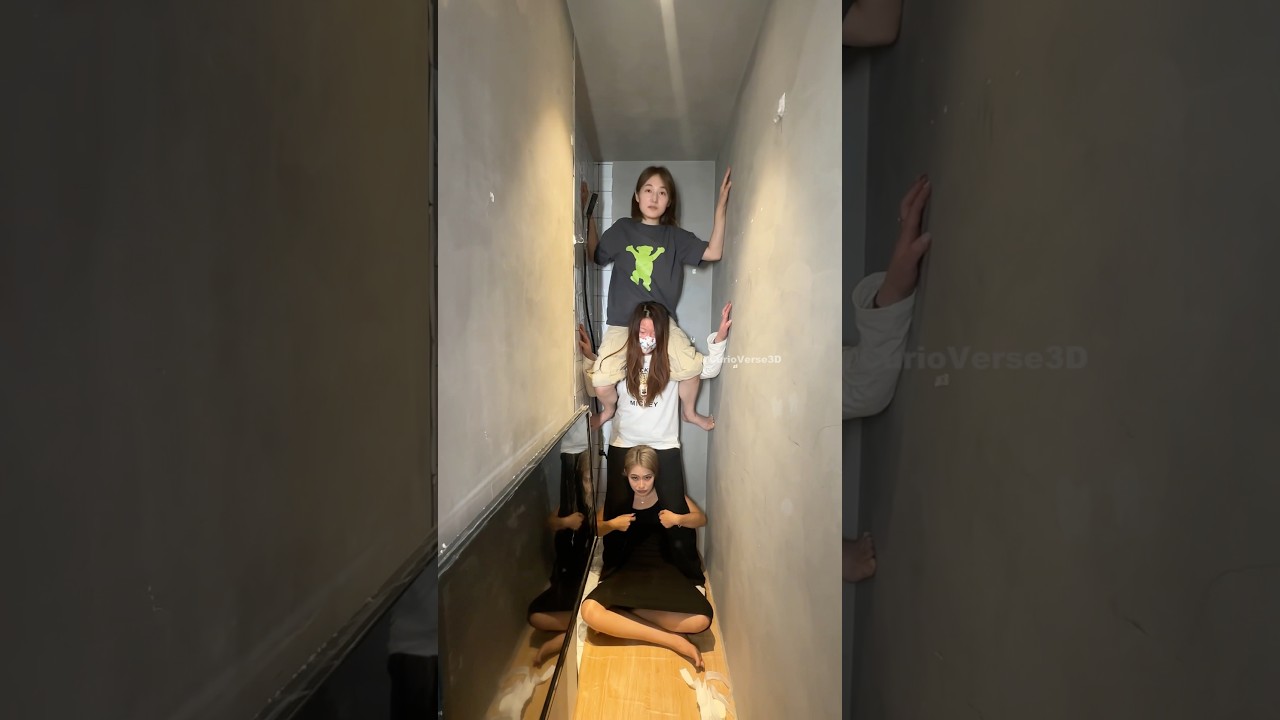 Booked Tiny Room, Ended Up Trapped! 🧳