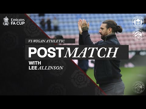 POST MATCH REACTION | Lee Allinson | Wigan Athletic 1-1 Hemel Hempstead Town | Emirates FA Cup