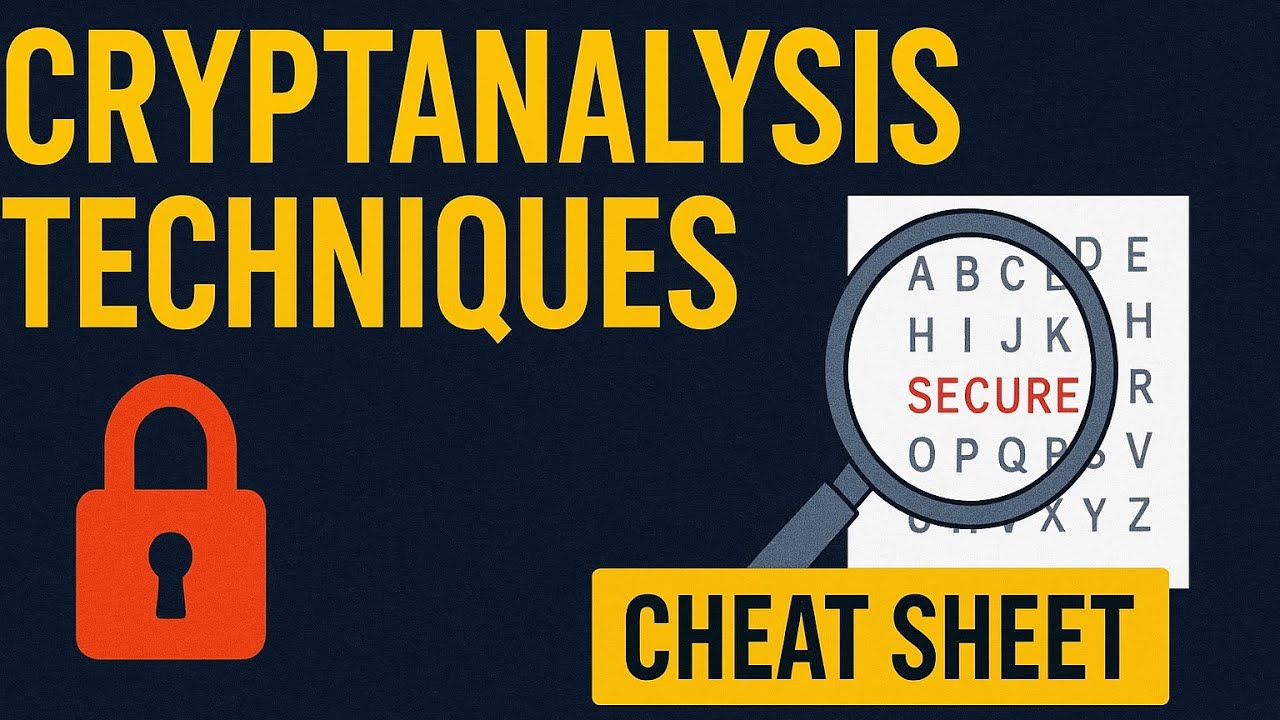 How Hackers Crack Encryption: Cryptanalysis Techniques Explained 🔓