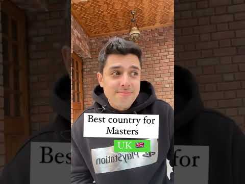 Best country for masters. #shorts #ytshorts #master