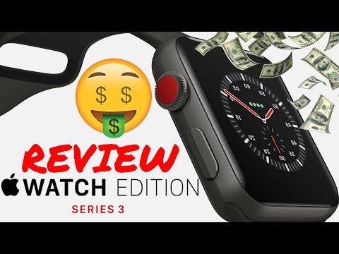 Apple Watch Edition Series 3 Unboxing & Review!