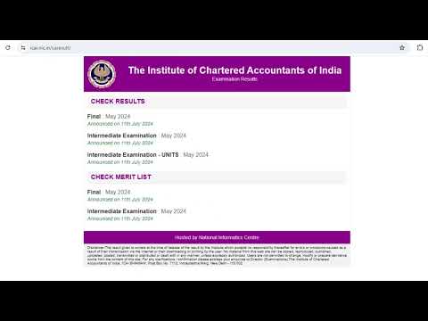 ICAI CA Result 2024 How to Check Your Score!