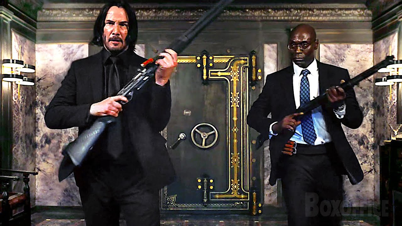John Wick 3 Continental Mass Shooting Scene 🔫